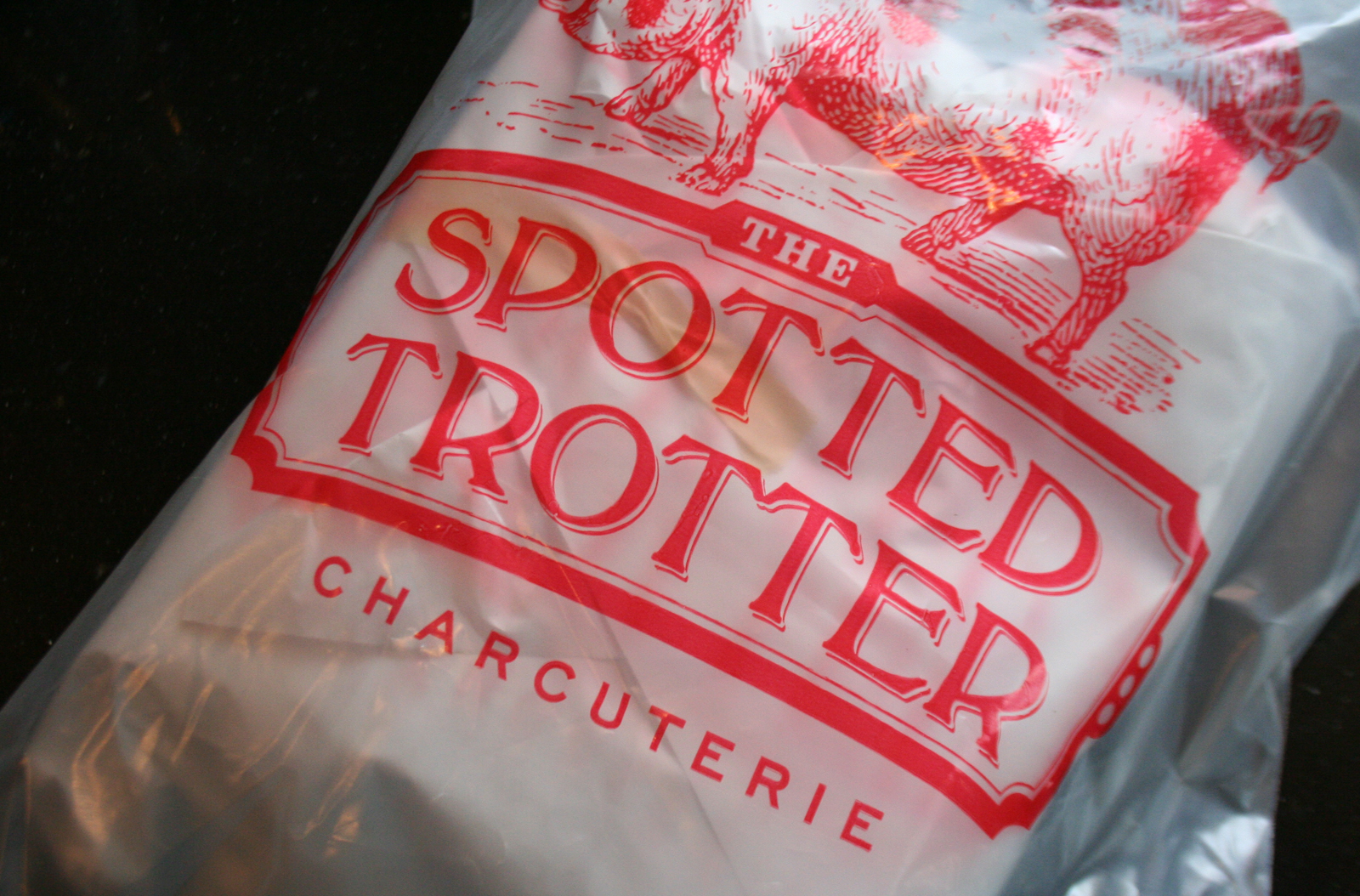 Pork fat from the Spotted Trotter charcuterie