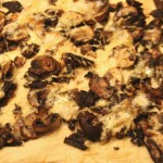 Mushroom Brie Pizza with White Truffle OIl