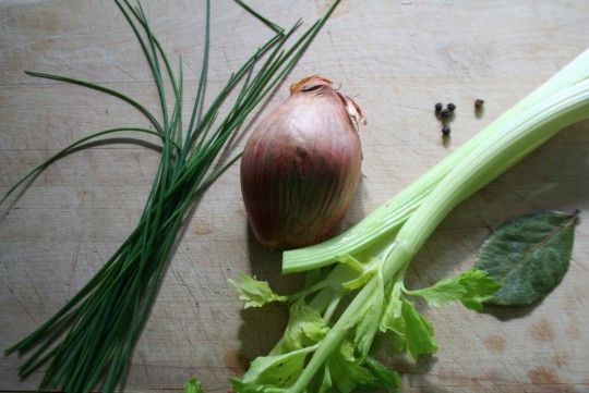 Chives Shallot and Celery