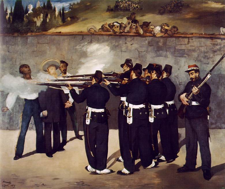 The Execution of Maximilian, Emperor of Mexico - 1867