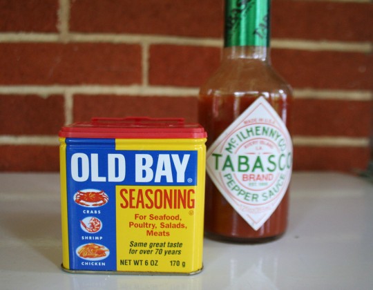 Old Bay Seasoning & Tabasco