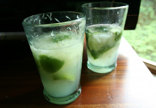 Caiparihnas - the official cocktail of Brazil