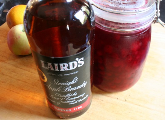 Laird's Apple Brandy & Cranberry Shrub