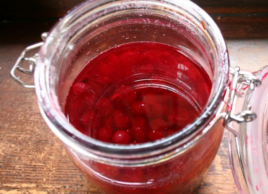Cranberry Shrub Syrup